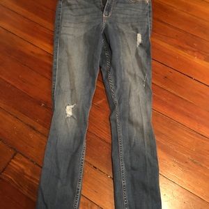 Hollister skinny jeans high rise